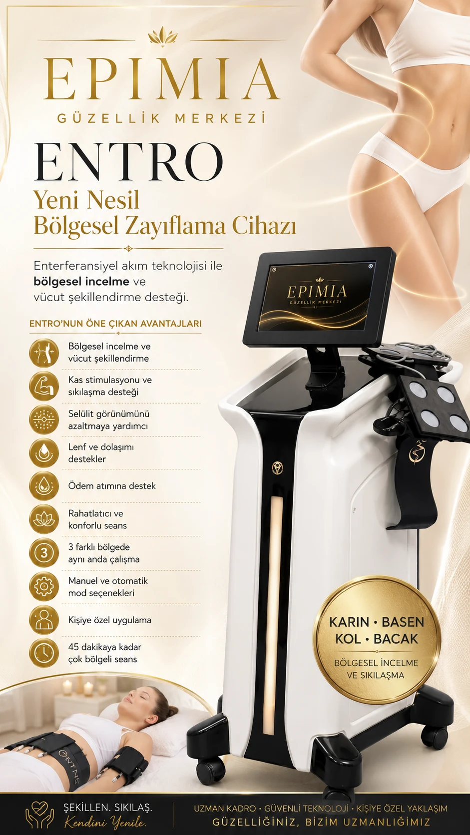 ENTRO Bölgesel Zayıflama Cihazı